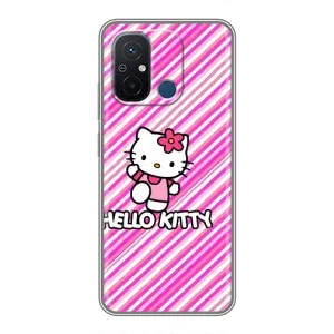 Чехол для Ребёнка на Редми 12с (VPrint) (Hello Kytty)