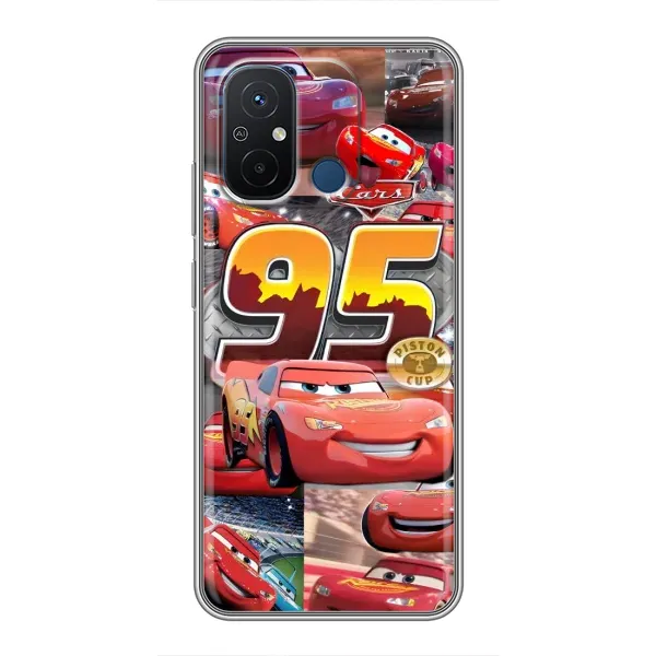 Чохол з принтом «Колаж Блискавка Маквін» для Xiaomi Redmi 12C
