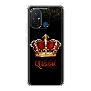 Чехол с Короной Редми 12с - (AlphaPrint) (Корона короля)