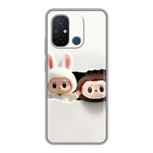 Чехол с Лабубу на Xiaomi Redmi 12C (Лабубу)