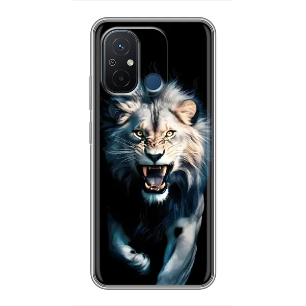 Чохол з принтом «Лев у темряві» для Xiaomi Redmi 12C