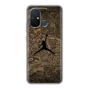 Чехлы для Xiaomi Redmi 12C - с картинкой JORDAN (AlphaPrint)
