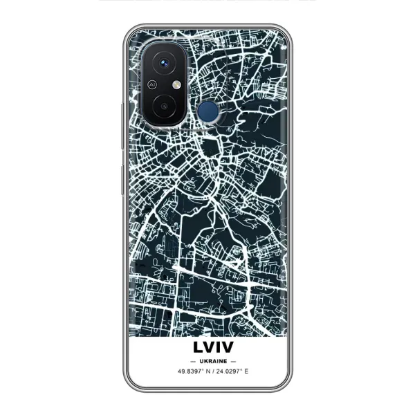 Чехол с принтом «Львов» для Xiaomi Redmi 12C