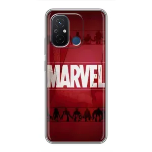Чехол МАРВЕЛ для Редми 12с (AlphaPrint) (MARVEL)