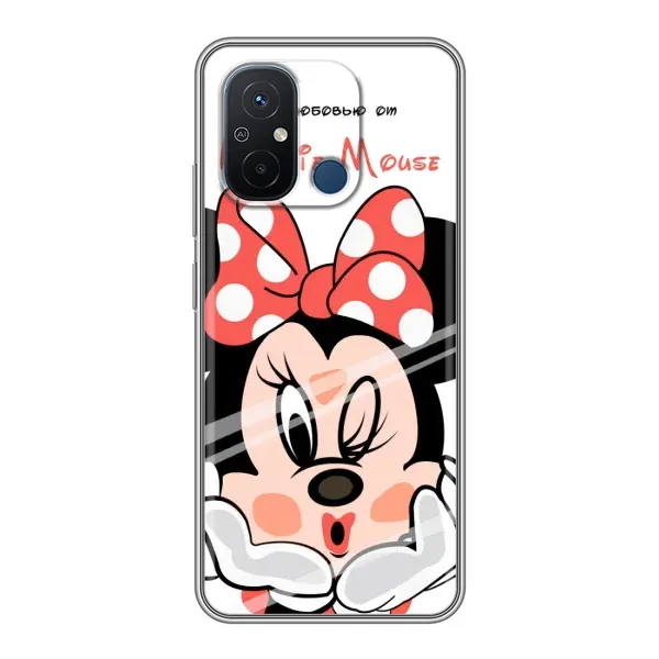 Чехол с принтом «Маус Минни» для Xiaomi Redmi 12C