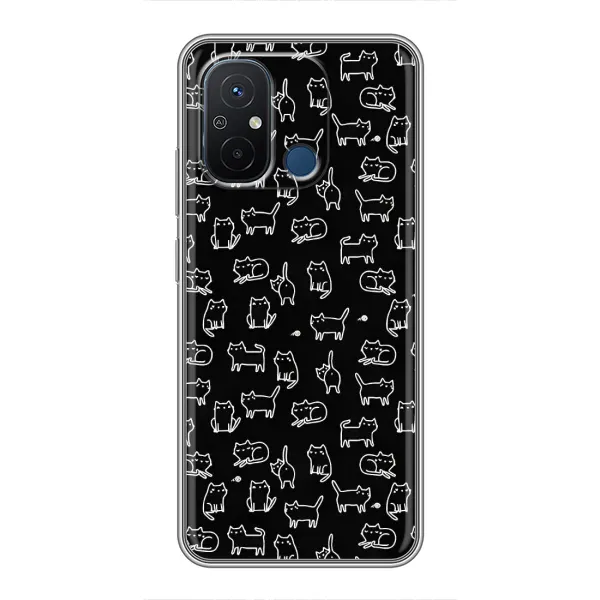 Чехол с принтом «Меленькие котики» для Xiaomi Redmi 12C