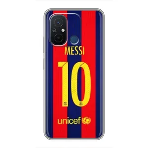 Чехлы Месси для Xiaomi Redmi 12C (AlphaPrint) (Messi Barca 10)