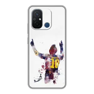 Чехлы Месси для Xiaomi Redmi 12C (AlphaPrint) (Messi Barca)