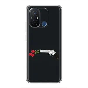 Чехлы (ART) Цветы на Xiaomi Redmi 12C (VPrint) (Неожиданные цветы)