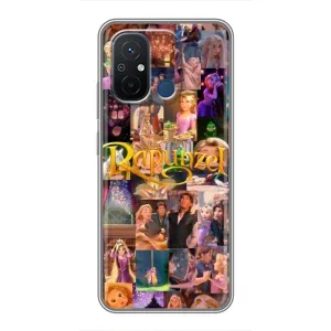 Чехол Рапунцель для Xiaomi Redmi 12C (Коллаж Рапунцель)