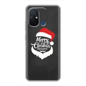 Рождественские Чехлы для Xiaomi Redmi 12C (VPrint) (Санта Крисмас)