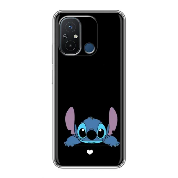 Чехол с принтом «Стич на черном» для Xiaomi Redmi 12C