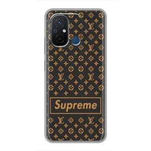 Чехол для Xiaomi Redmi 12C с картинкой Supreme (AlphaPrint) (Supreme LV)