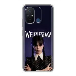 Чехлы Венсдей на Xiaomi Redmi 12C Уэнсдей (AlphaPrint) (Wednesday)