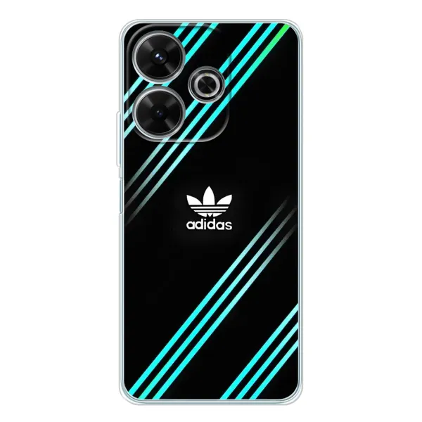 Чехол с принтом «Адидас с полосами» для Xiaomi Redmi 13