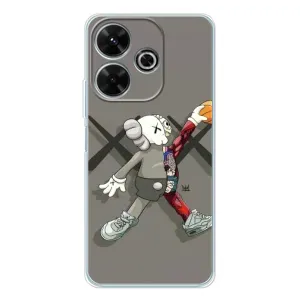 Чохли для Xiaomi Redmi 13 - Bearbrick Louis Vuitton (PREMIUMPrint) (Беарбрік Джордан)