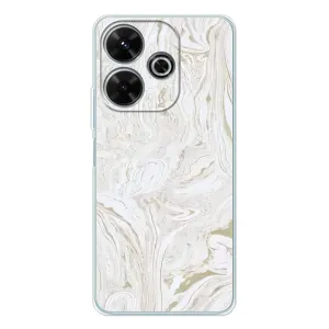 Мраморный чехол на Xiaomi Redmi 13 (VPrint) (Белый мрамор)