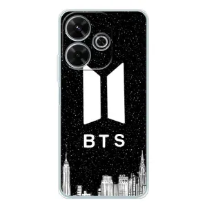 Чехлы BTS для Xiaomi Redmi 13 (AlphaPrint) (БТС Лого)