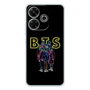 Чехлы BTS для Xiaomi Redmi 13 (AlphaPrint) (BTS стайл)