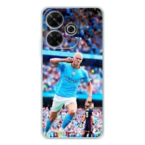 Чехлы с футболистом Ерлинг Холанд для Xiaomi Redmi 13 (AlphaPrint) (фанаты Холанда)