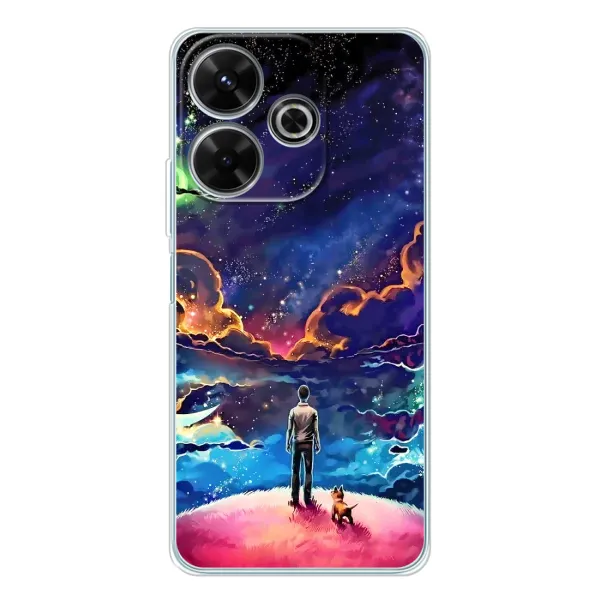 Чохол з принтом «Вид Галактики» для Xiaomi Redmi 13