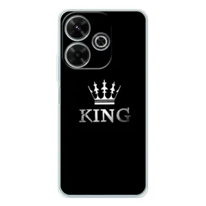 Чохол з Короною Ксіаомі Редмі 13 - (AlphaPrint) (KING)