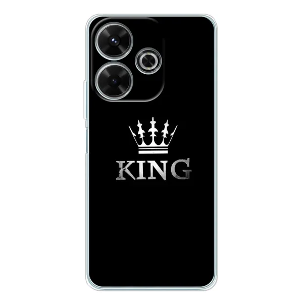 Чохол з принтом «KING» для Xiaomi Redmi 13 Чохол з принтом «KING» для Xiaomi Redmi 13