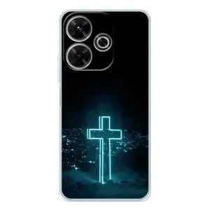 Християнські Чохли для Xiaomi Redmi 13 (AlphaPrint) (Хрест і місто)