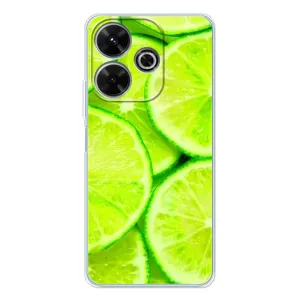 Чехлы с Фруктами для Xiaomi Redmi 13 (VPrint) (Лайм)