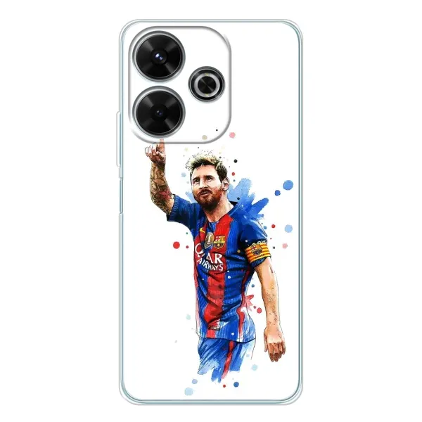 Чехол с принтом «Лео Месси» для Xiaomi Redmi 13