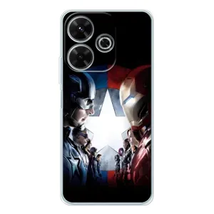 Чехлы с героями Марвел Xiaomi Redmi 13 (VPrint) (Марвел стайл)