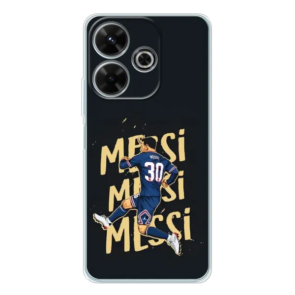 Чехол с принтом «Messi ПСЖ» для Xiaomi Redmi 13