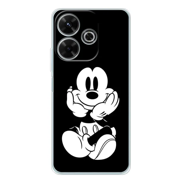 Чехол с принтом «Микки на черном» для Xiaomi Redmi 13