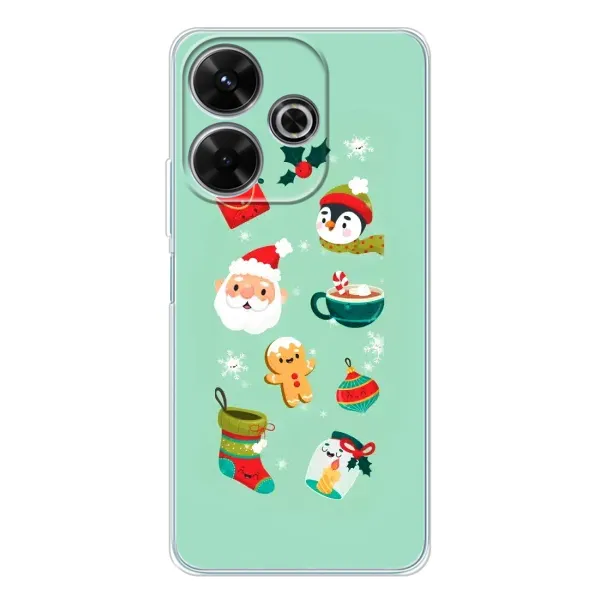 Чехол с принтом «Настроение НГ» для Xiaomi Redmi 13 Чехол с принтом «Настроение НГ» для Xiaomi Redmi 13