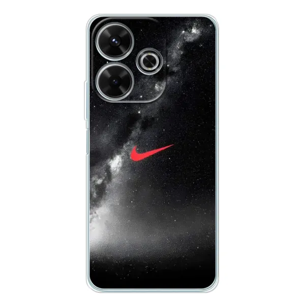 Чохол з принтом «Найк червоний» для Xiaomi Redmi 13