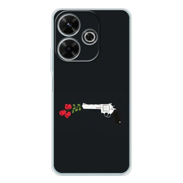 Чохол з принтом «Неочікувані квіти» для Xiaomi Redmi 13