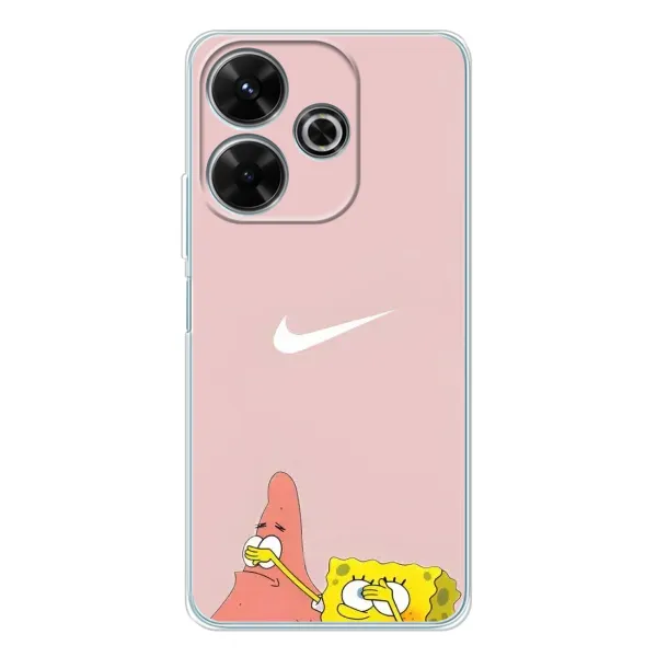 Чехол с принтом «Патрик и Губка» для Xiaomi Redmi 13