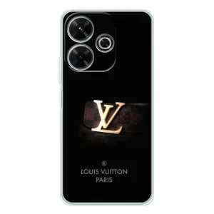Чехлы Луи Витон для Xiaomi Redmi 13 (AlphaPrint - LOUIS VUITTON) (ремешок LV)