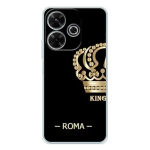 Чехлы для Xiaomi Redmi 13 (VPrint) - Футбольные клубы (Roma)
