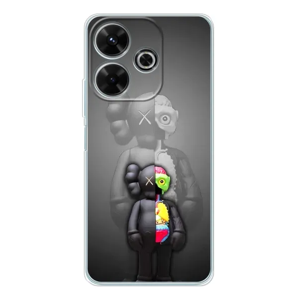 Чохол з принтом «Тіло Bearbrick» для Xiaomi Redmi 13