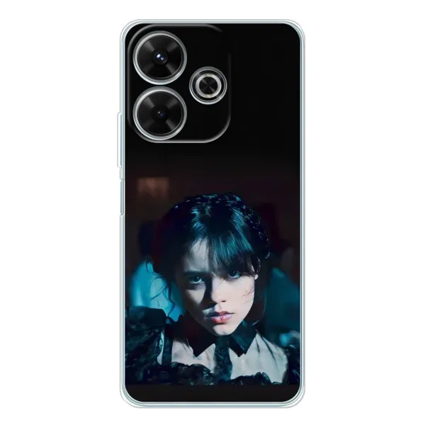 Чехол с принтом «взгляд Уэнздей» для Xiaomi Redmi 13