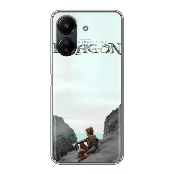 Чехол с принтом «Дракон лого» для Xiaomi Redmi 13C