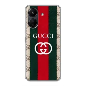 Чохли  GUCCI для Xiaomi Redmi 13C (AlphaPrint) (Gucci дизайн)