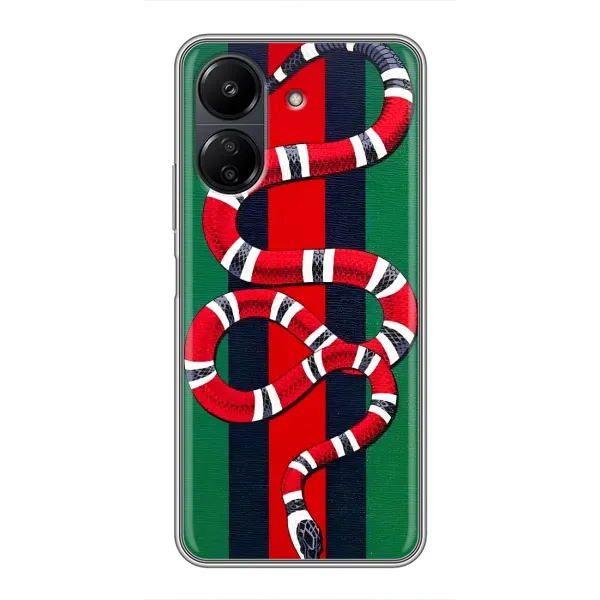 Чохол з принтом «Gucci змія» для Xiaomi Redmi 13C