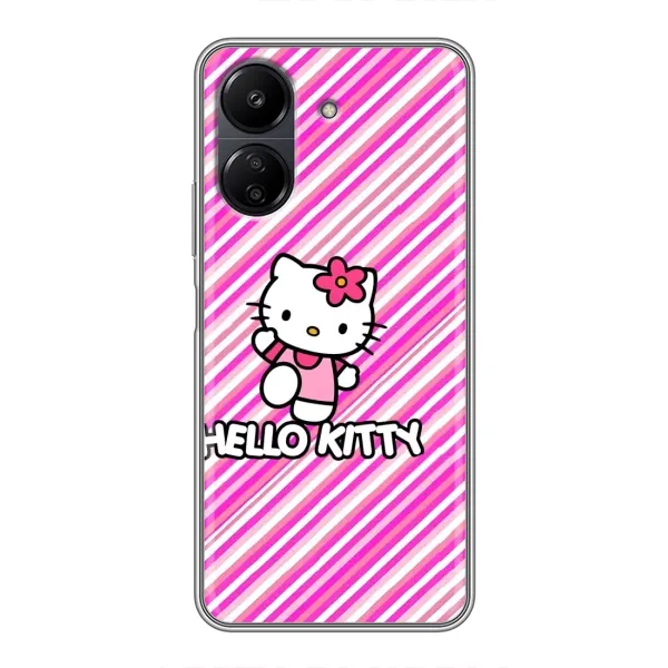 Чохол з принтом «Hello Kytty» для Xiaomi Redmi 13C Чохол з принтом «Hello Kytty» для Xiaomi Redmi 13C