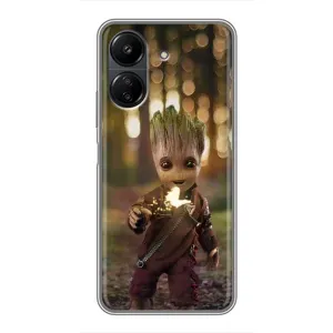 Чохол МАРВЕЛ для Xiaomi Redmi 13C (AlphaPrint) (I am Groot)