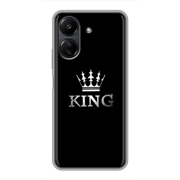 Чохол з принтом «KING» для Xiaomi Redmi 13C Чохол з принтом «KING» для Xiaomi Redmi 13C