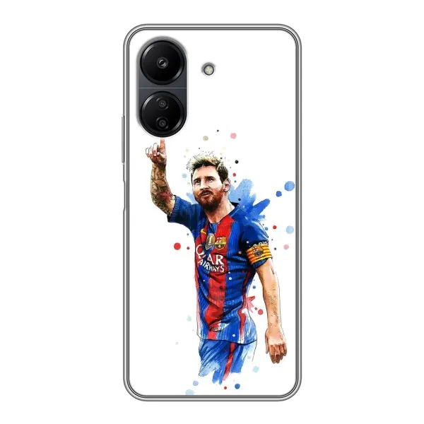 Чехол с принтом «Лео Месси» для Xiaomi Redmi 13C