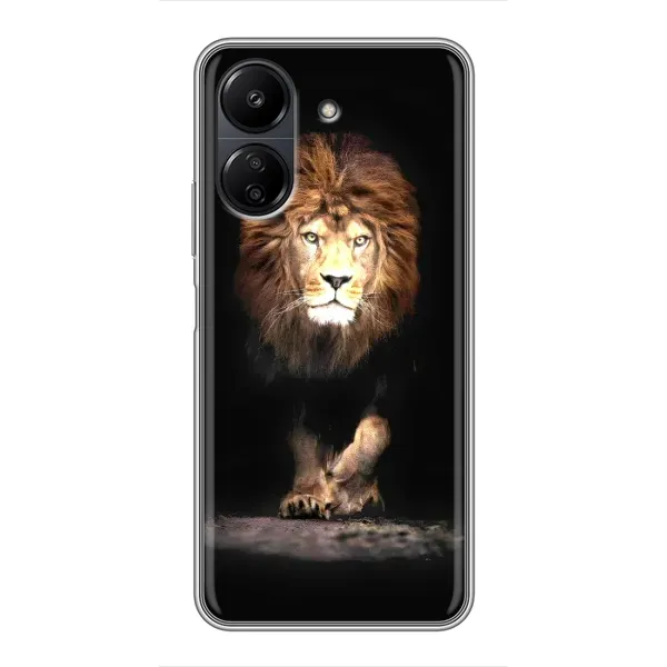 Чехол с принтом «Лев» для Xiaomi Redmi 13C