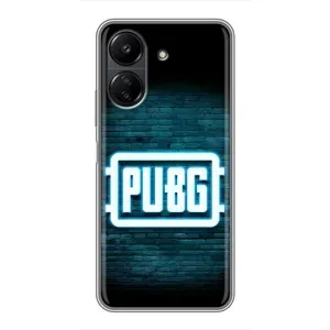 Чеjхол PUBG для Xiaomi Redmi 13C (AlphaPrint) (Лого PUBG)